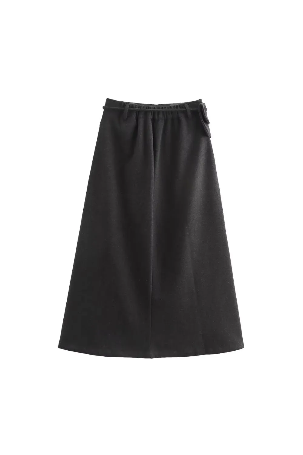 'Addison' Pleated Pocket Maxi Skirt