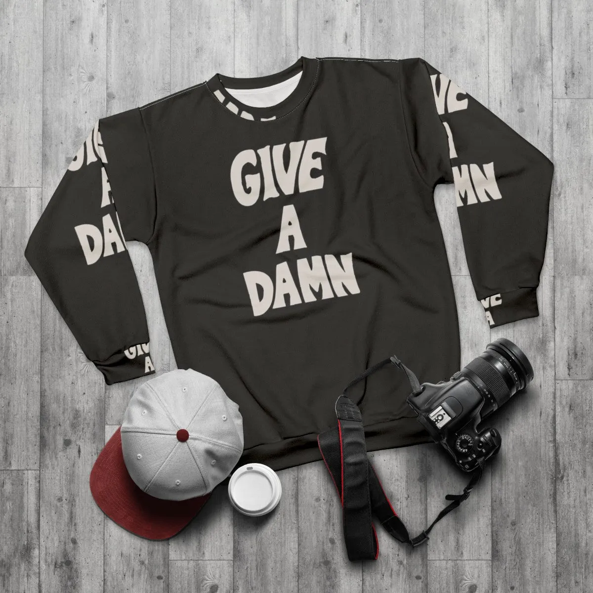 Alex Turner Inspired "Give A Damn" Sweatshirt