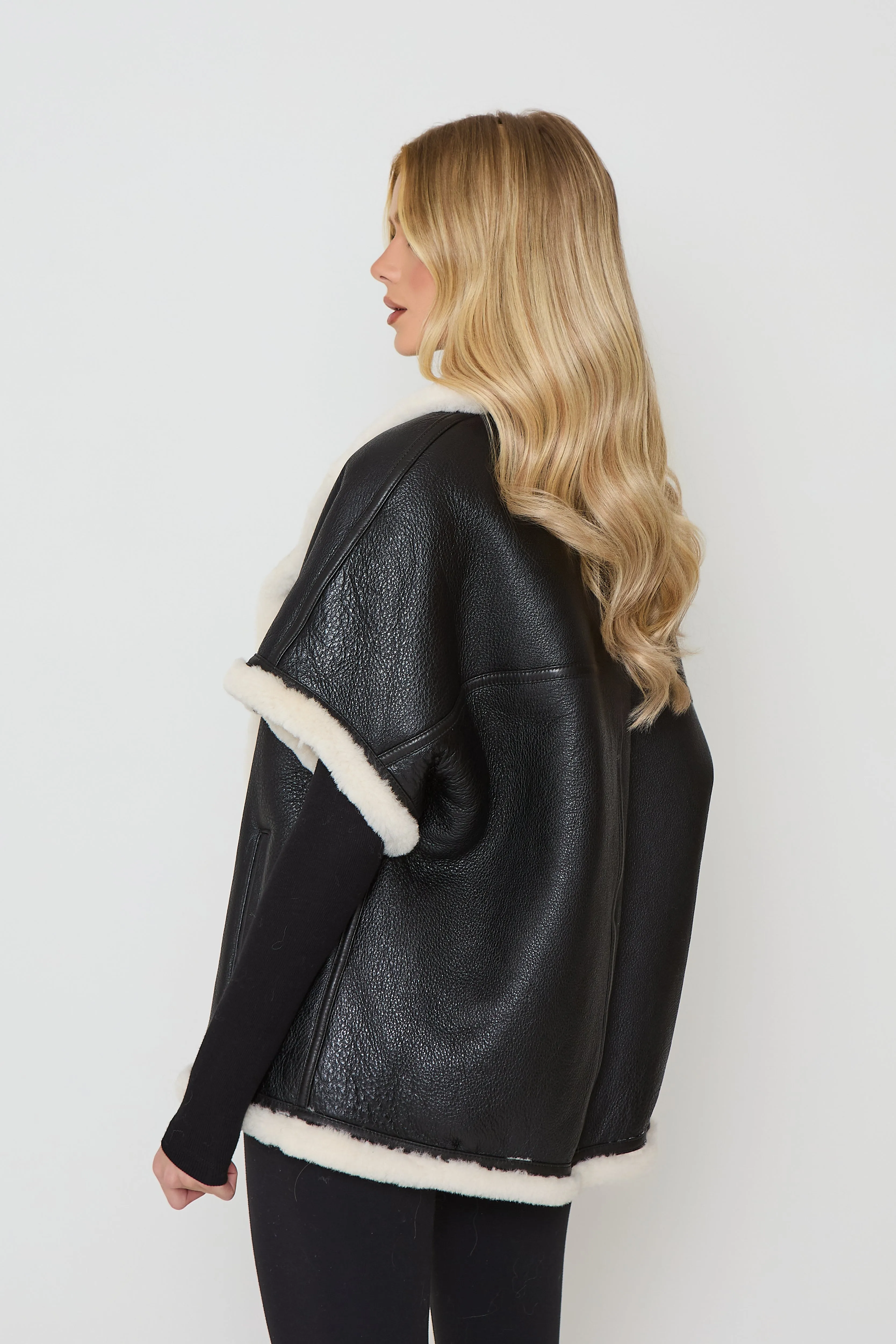 Andra Shearling Gilet