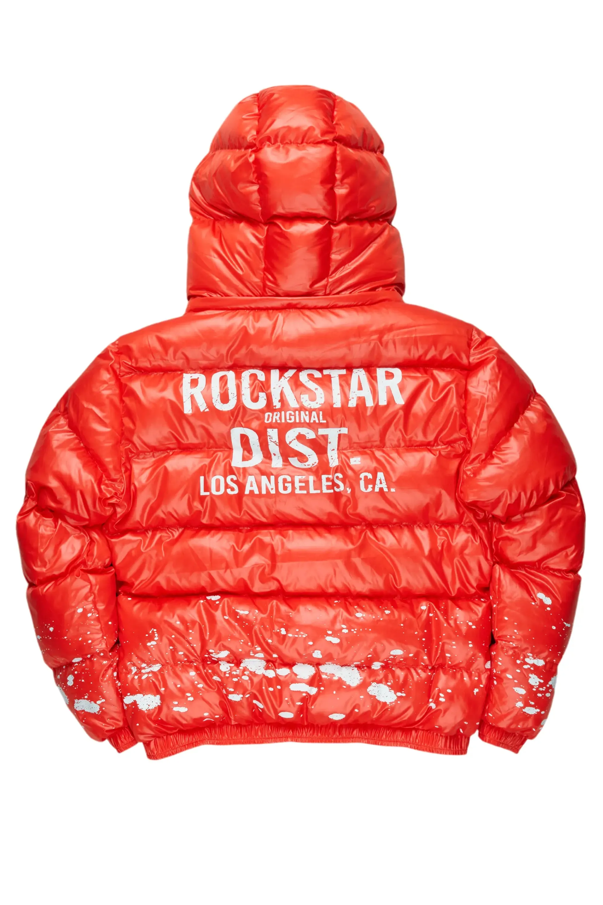 Art Dist. 2.0 Red Puffer Jacket