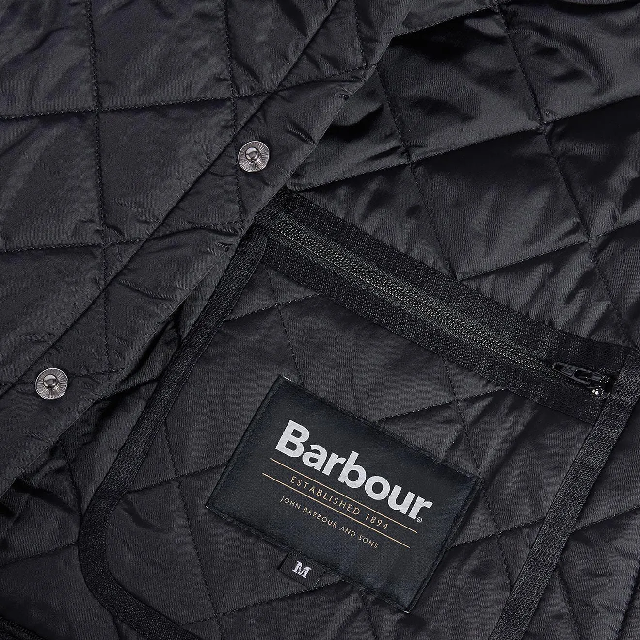 Barbour 30th Anniversary Liddesdale Quilted Jacket Black