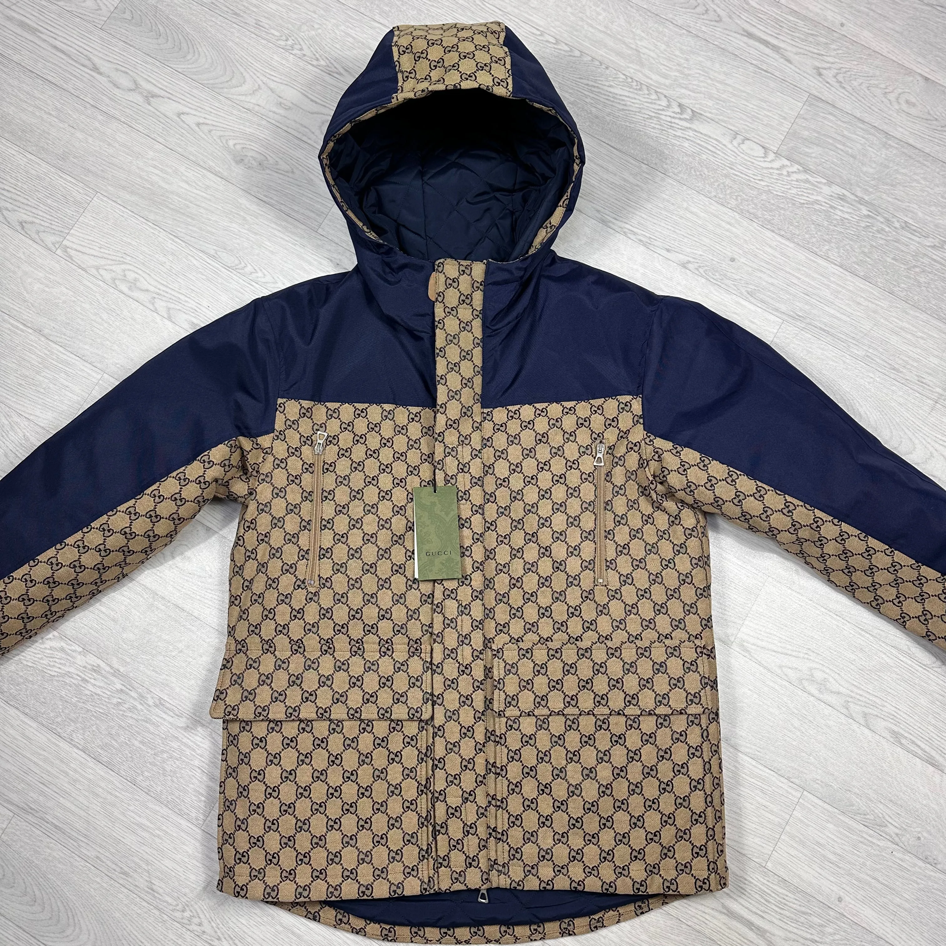 Canvas Monogram Coat