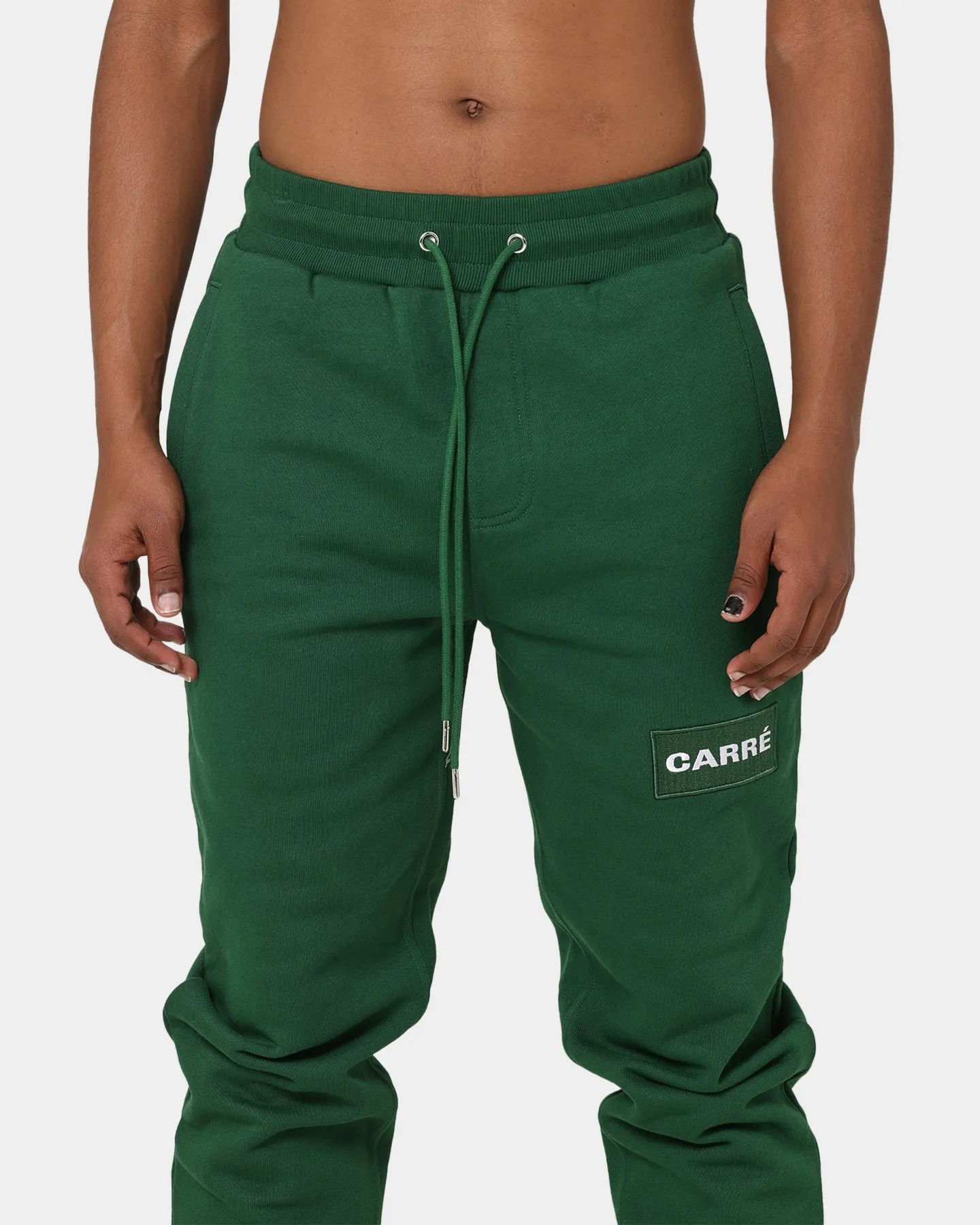 Carré Box Classique Sweatpants Forest Green