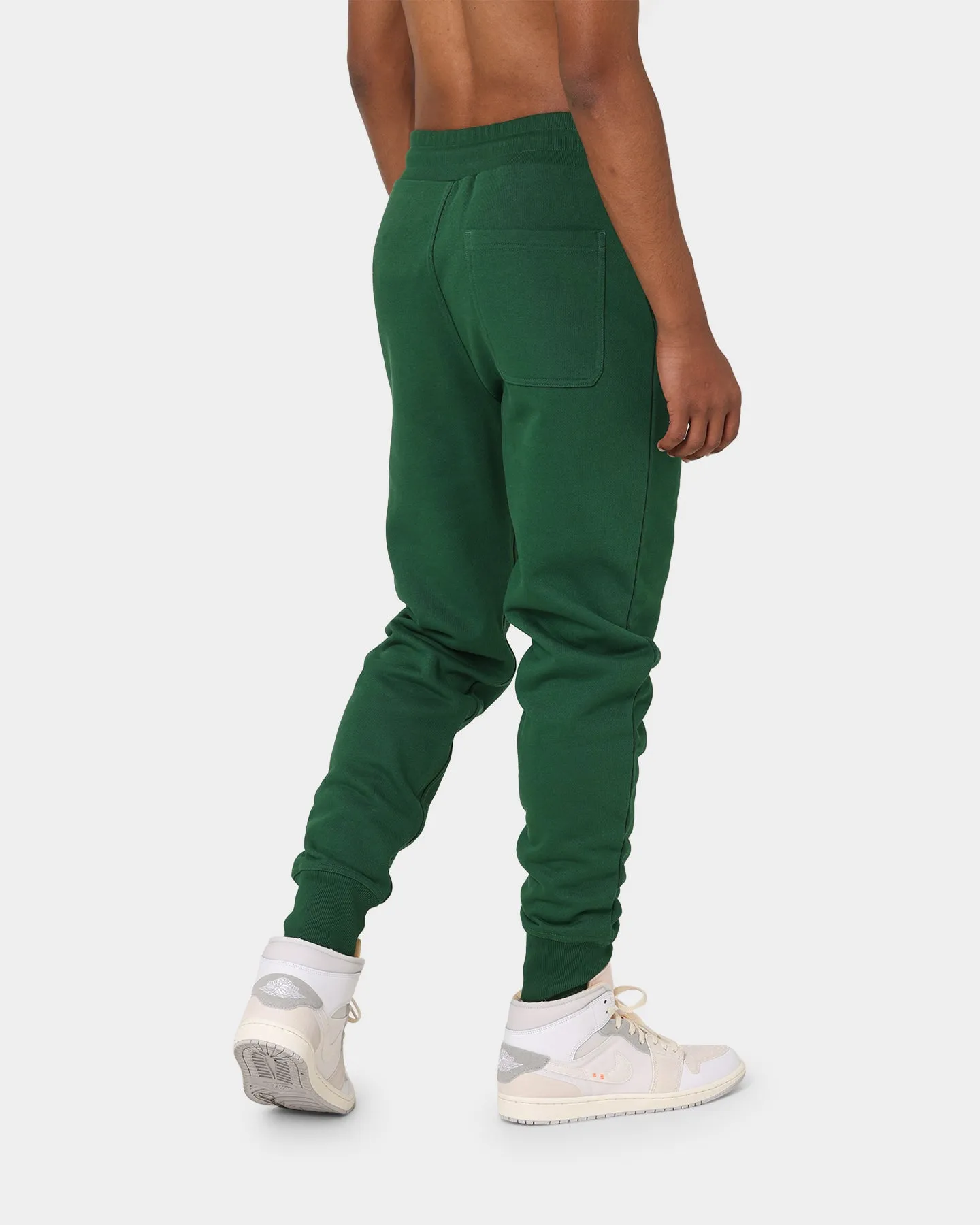 Carré Box Classique Sweatpants Forest Green