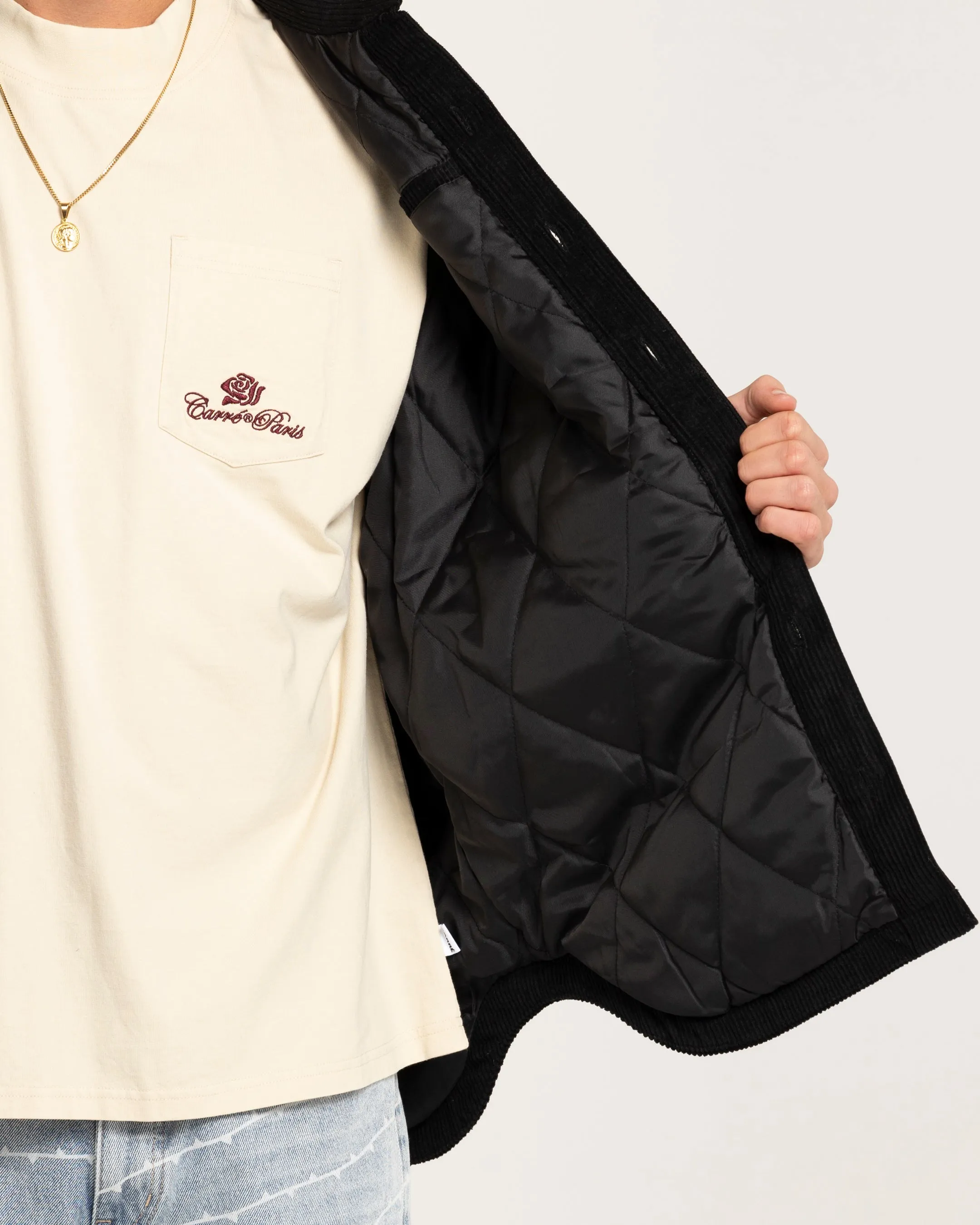 Carre Corduroy Trade Jacket Black