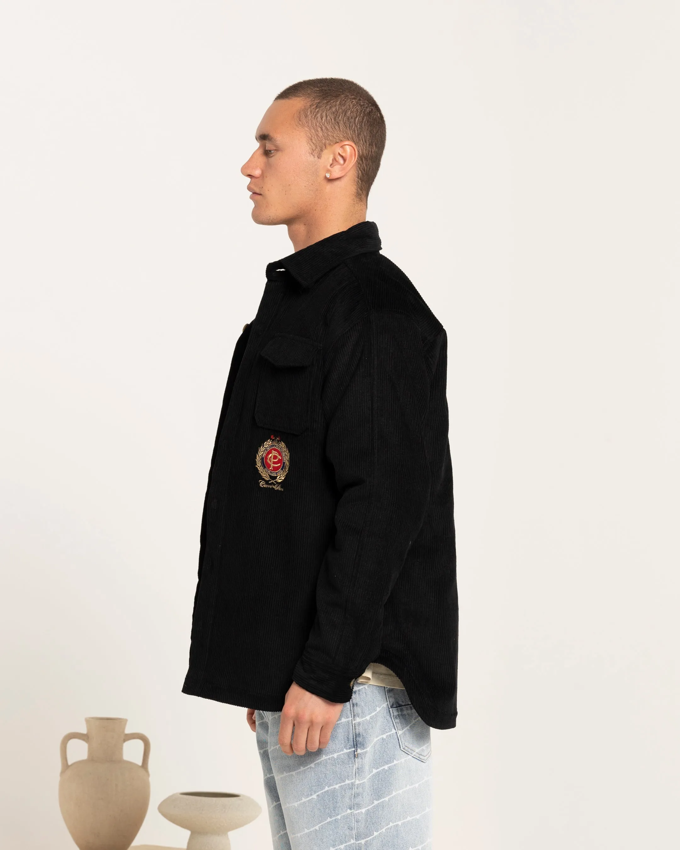 Carre Corduroy Trade Jacket Black