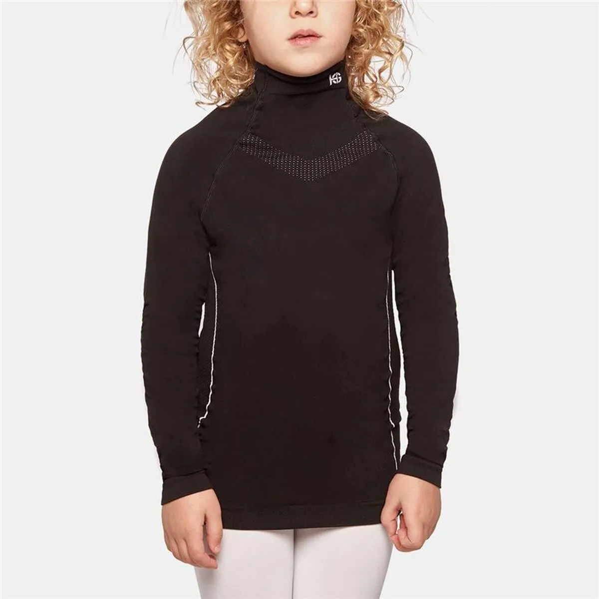 Children's Thermal T-shirt Sport Hg Black