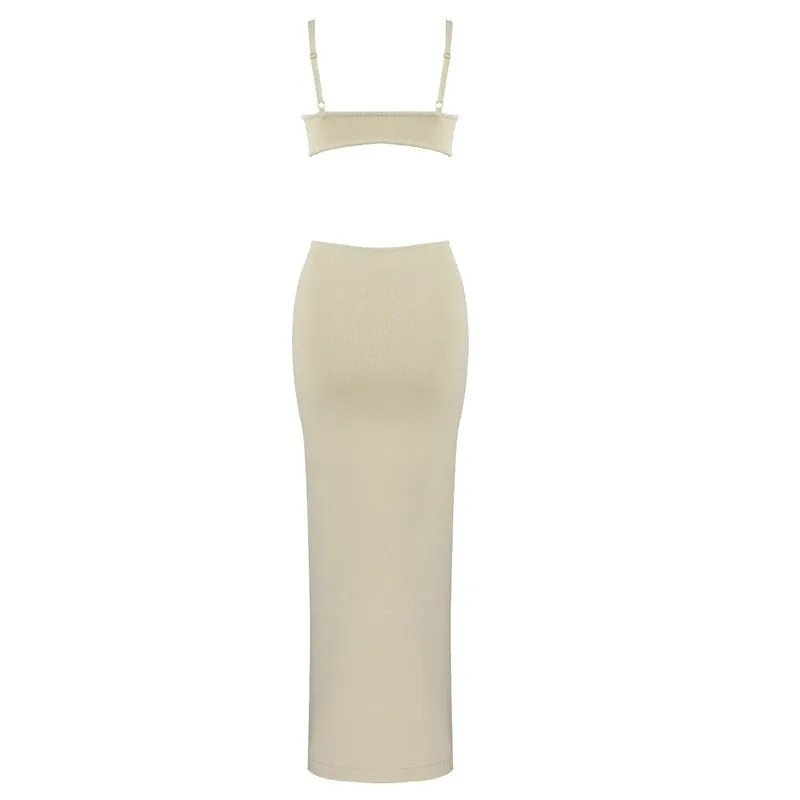 Claudia Backless Maxi Dress