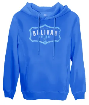 Club Bolivar Guardian Badge Fleece Pullover Hoodie - Royal