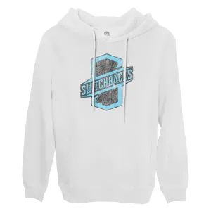 Colorado Switchbacks Color Badge Fleece Pullover Hoodie - White