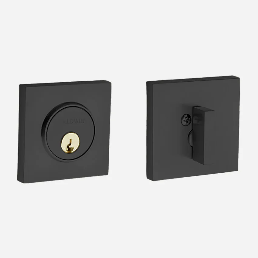 Contemporary Square Deadbolt