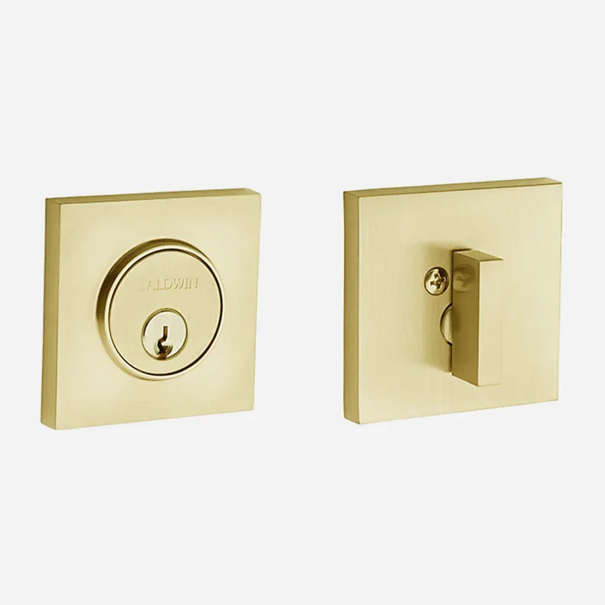 Contemporary Square Deadbolt