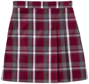 CR Double Pleat Skort Plaid 54