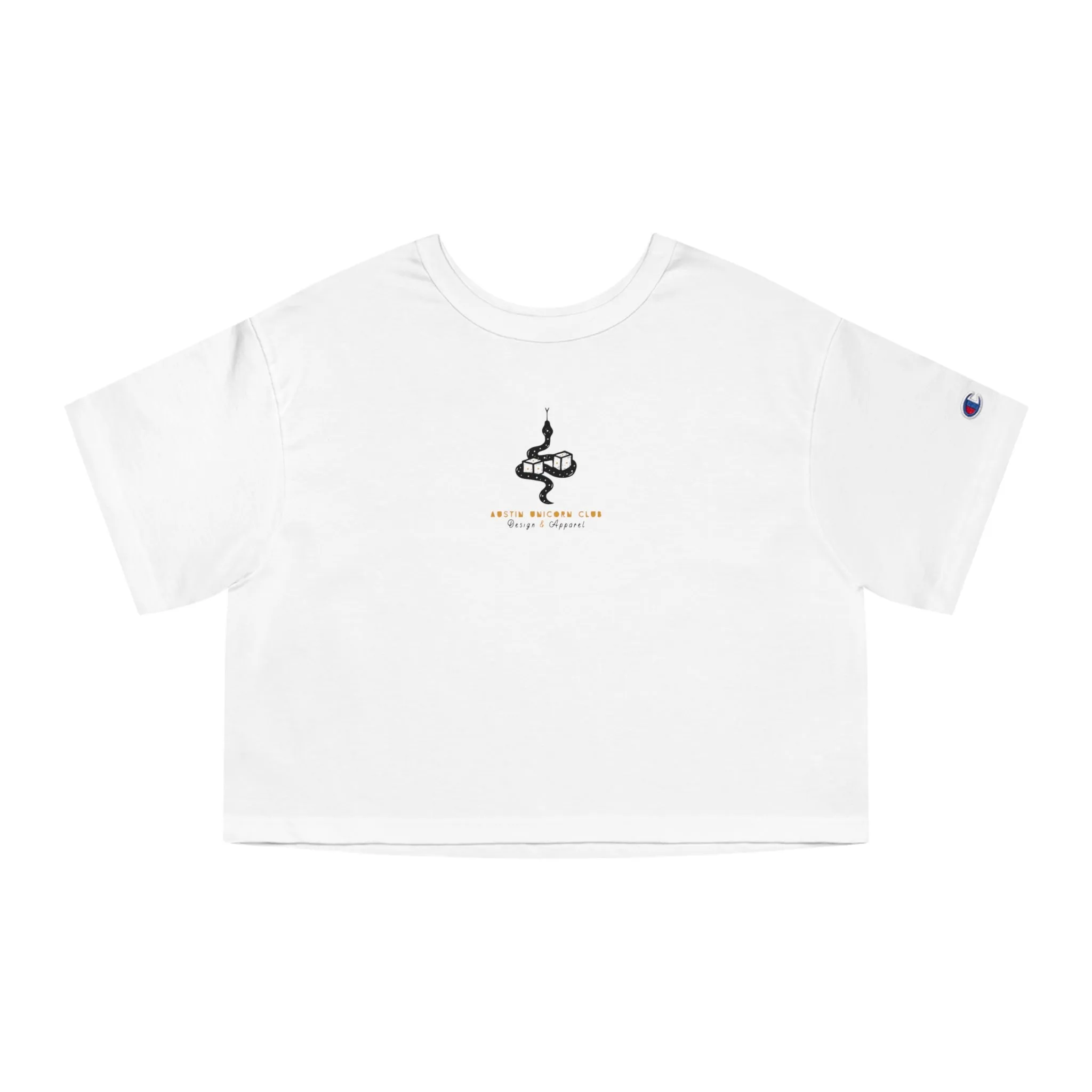 Damned if You Do - Champion Cropped Jersey Tee