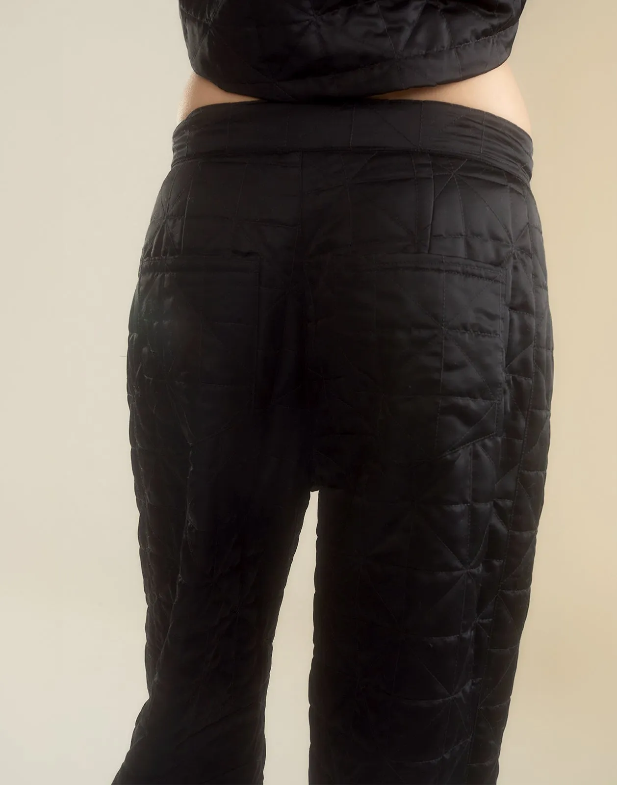 Downtown Quilted Horseshoe Pant