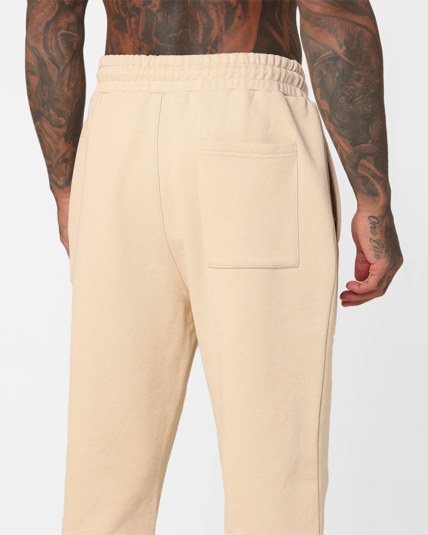 Fallen Breed Logo Sweatpants Nude