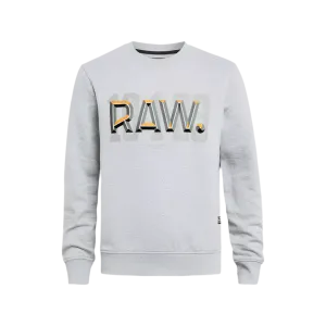 G-STAR: RAW DOT LOGO SWEATSHIRT