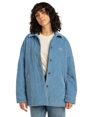 Go To Cord Jacket in Blue Shadow