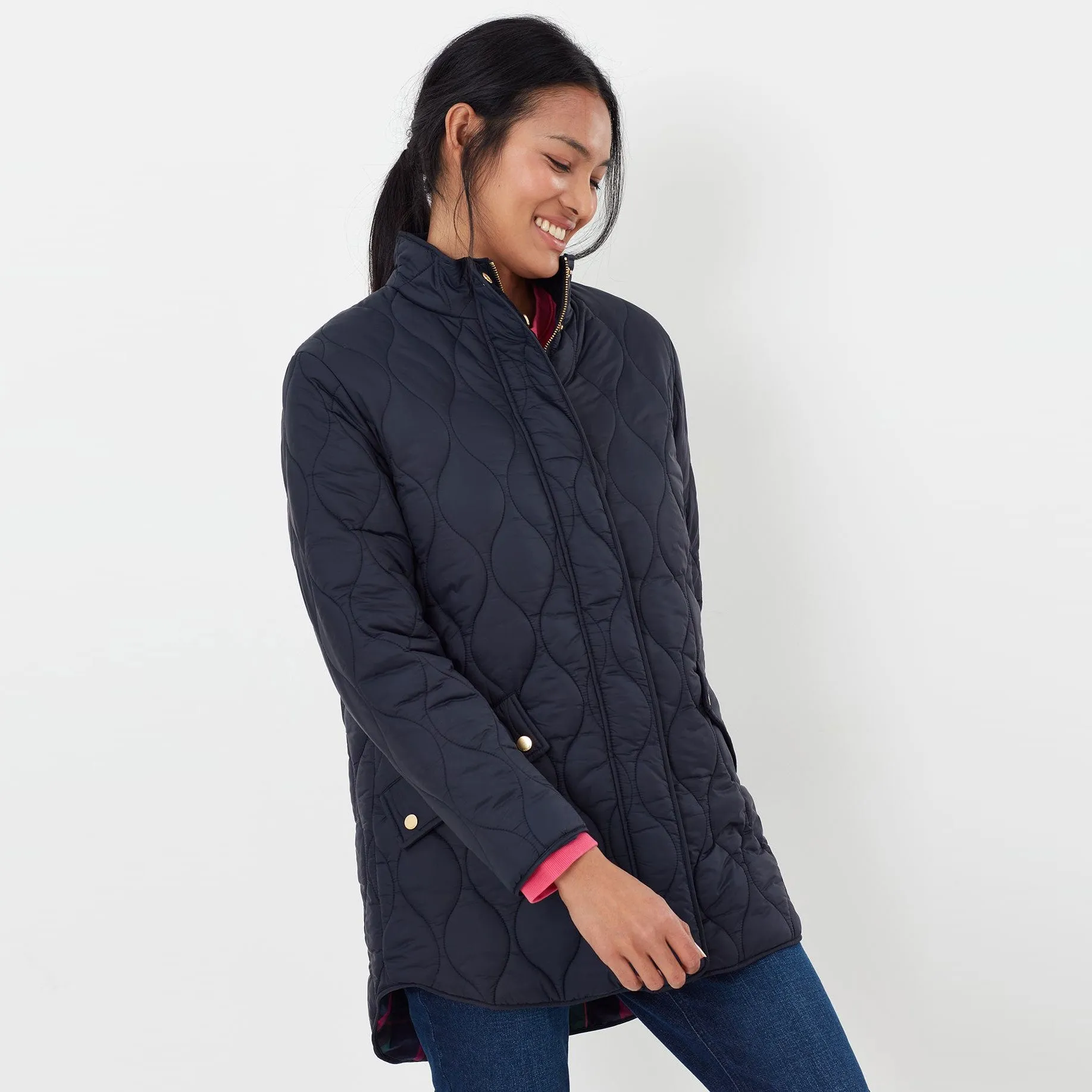 Joules Ladies Rosedale Mid Length Quilt