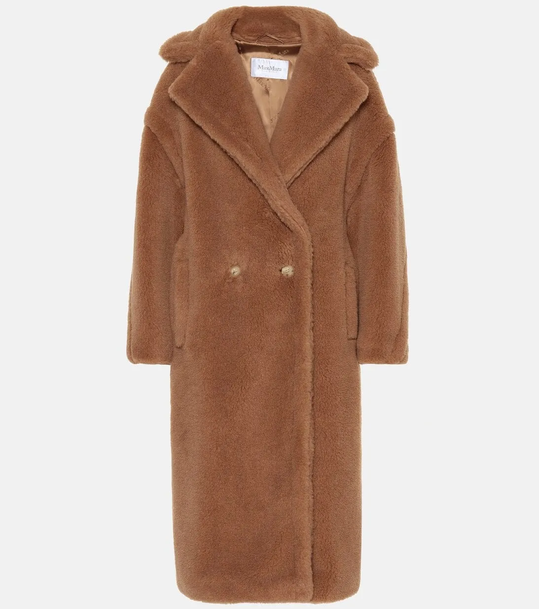 MAXMARA TEDDY COAT IN CAMEL