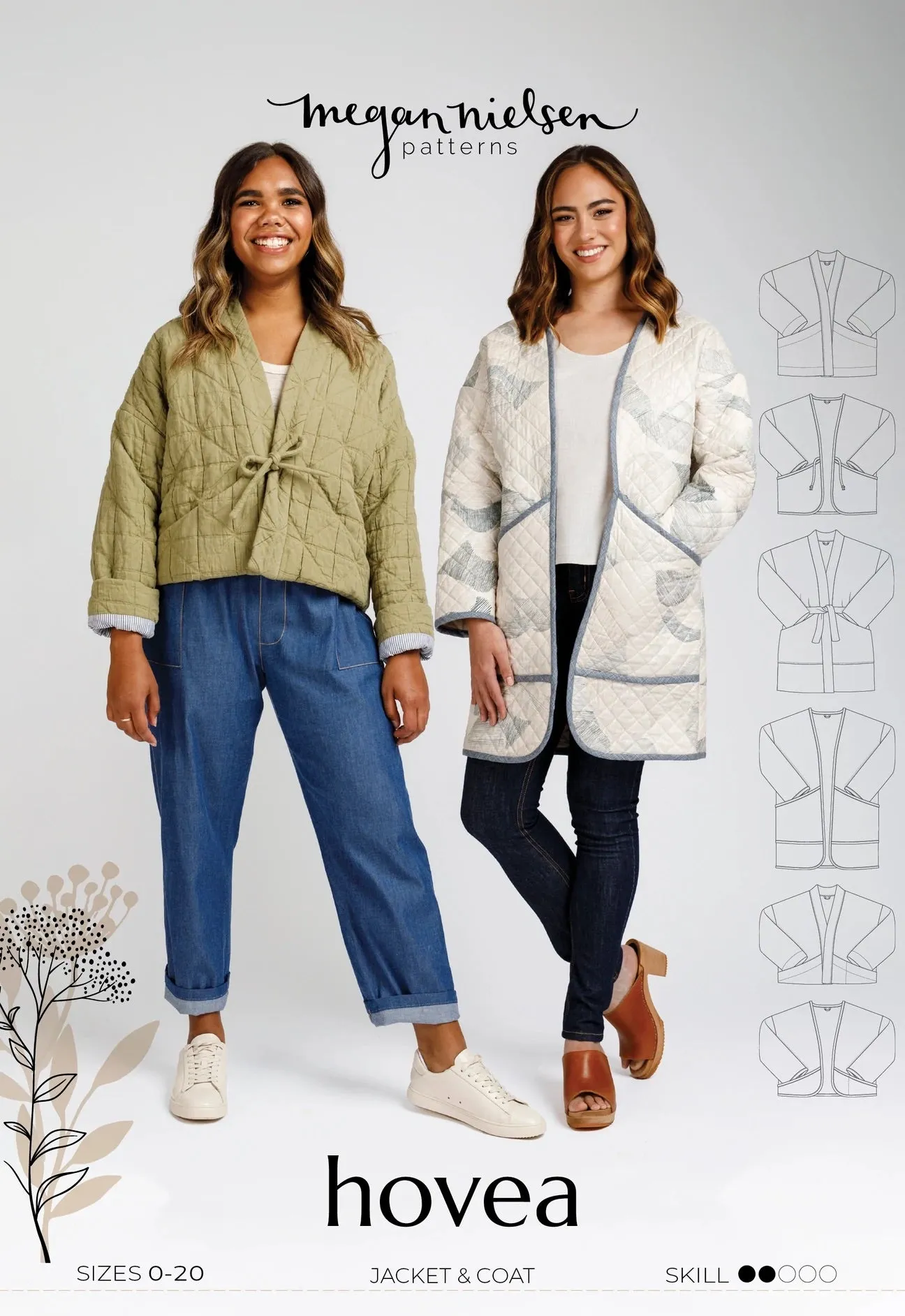 Megan Nielsen - Hovea Jacket & Coat Sewing Pattern