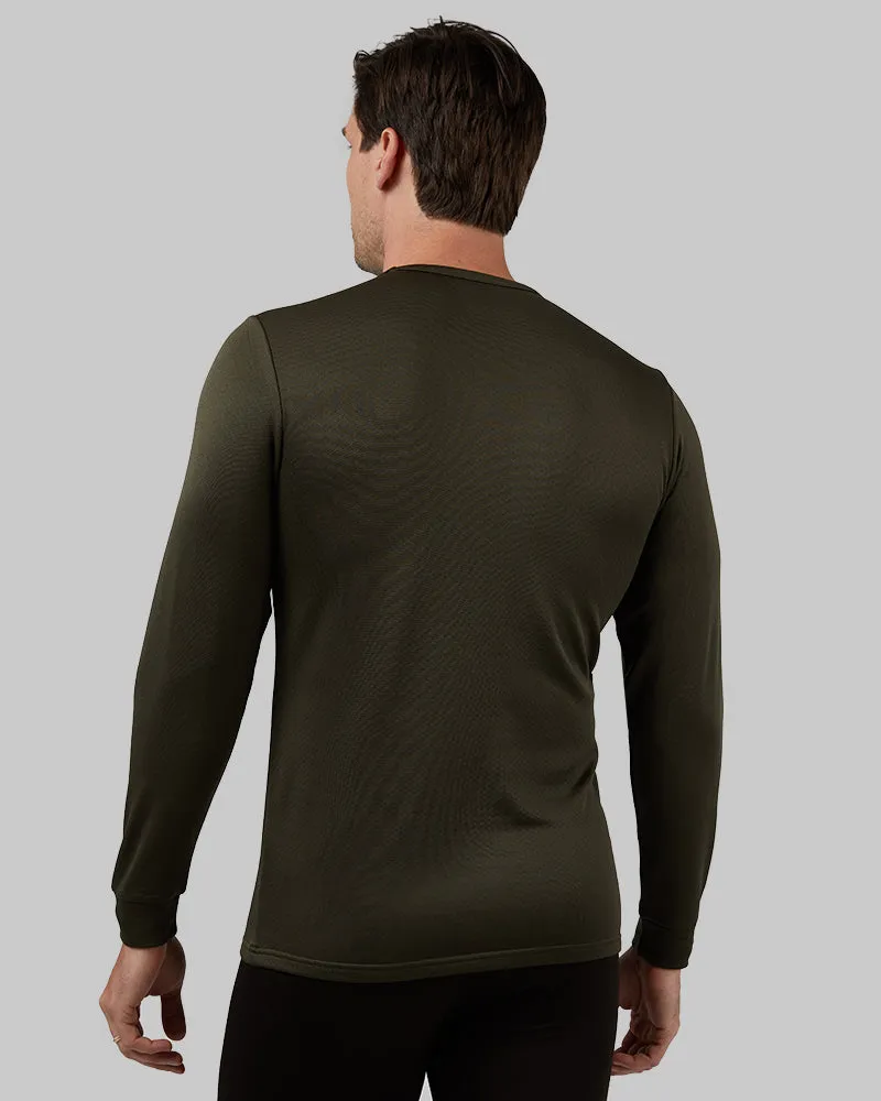 MEN'S MIDWEIGHT BRUSHED BASELAYER CREW TOP