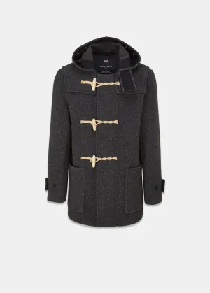 Mid Monty Duffle Coat Charcoal