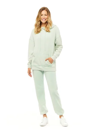 Niki   Cooper Exclusive Ultra-Soft Sweatsuit Set In Vintage Mint