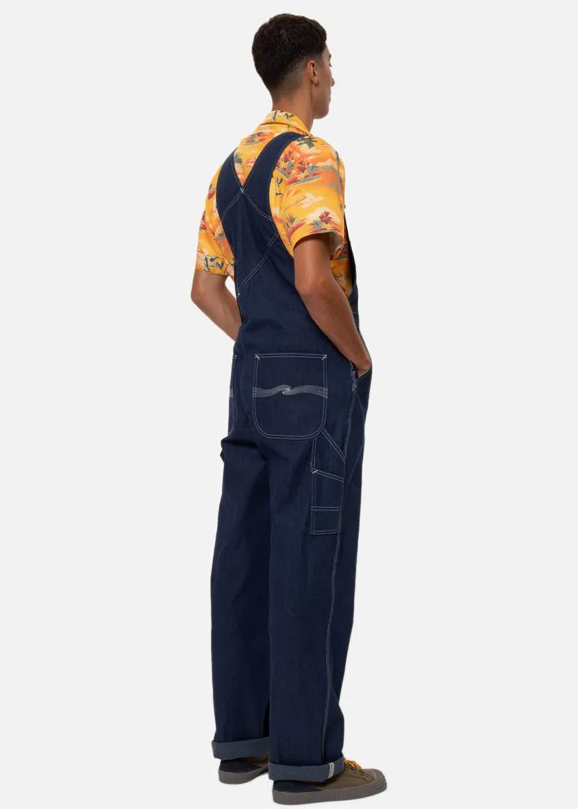 Nudie Jeans Kevin Dungarees Utility Overall Pants