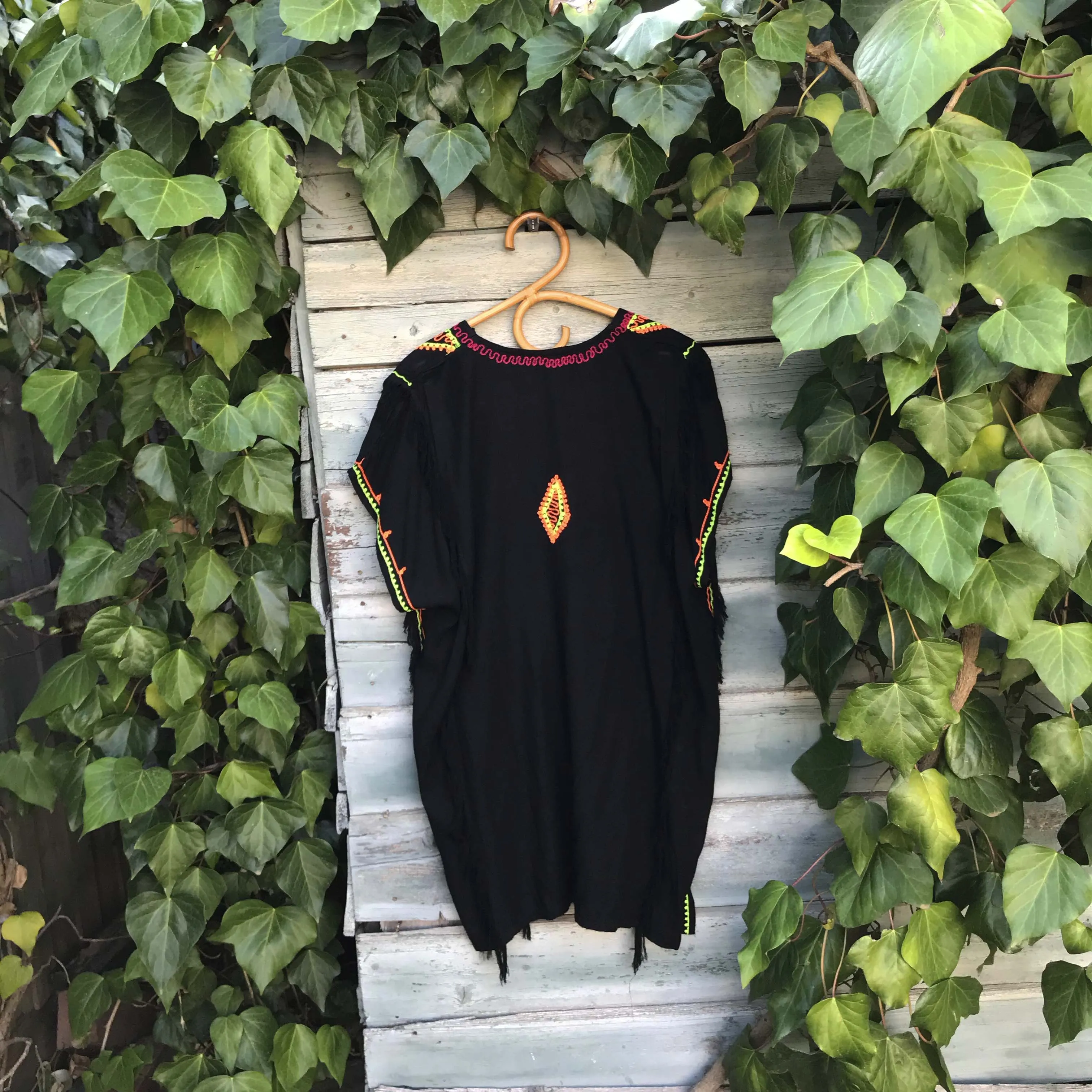 Onyx Embroidered Tunic