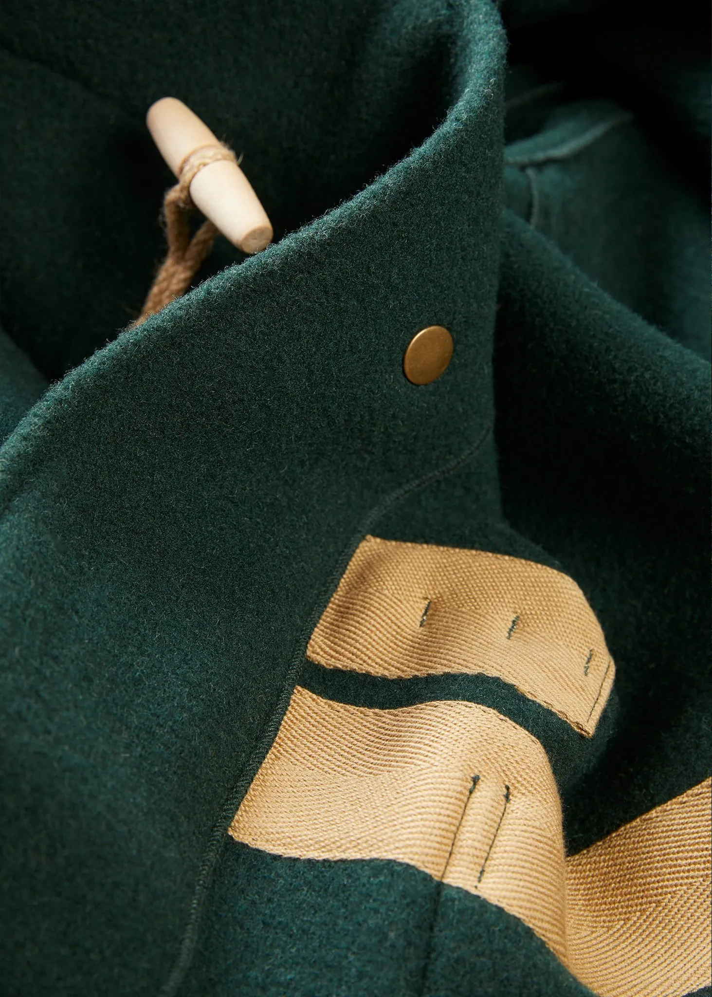 Original Monty Duffle Coat Pine Green