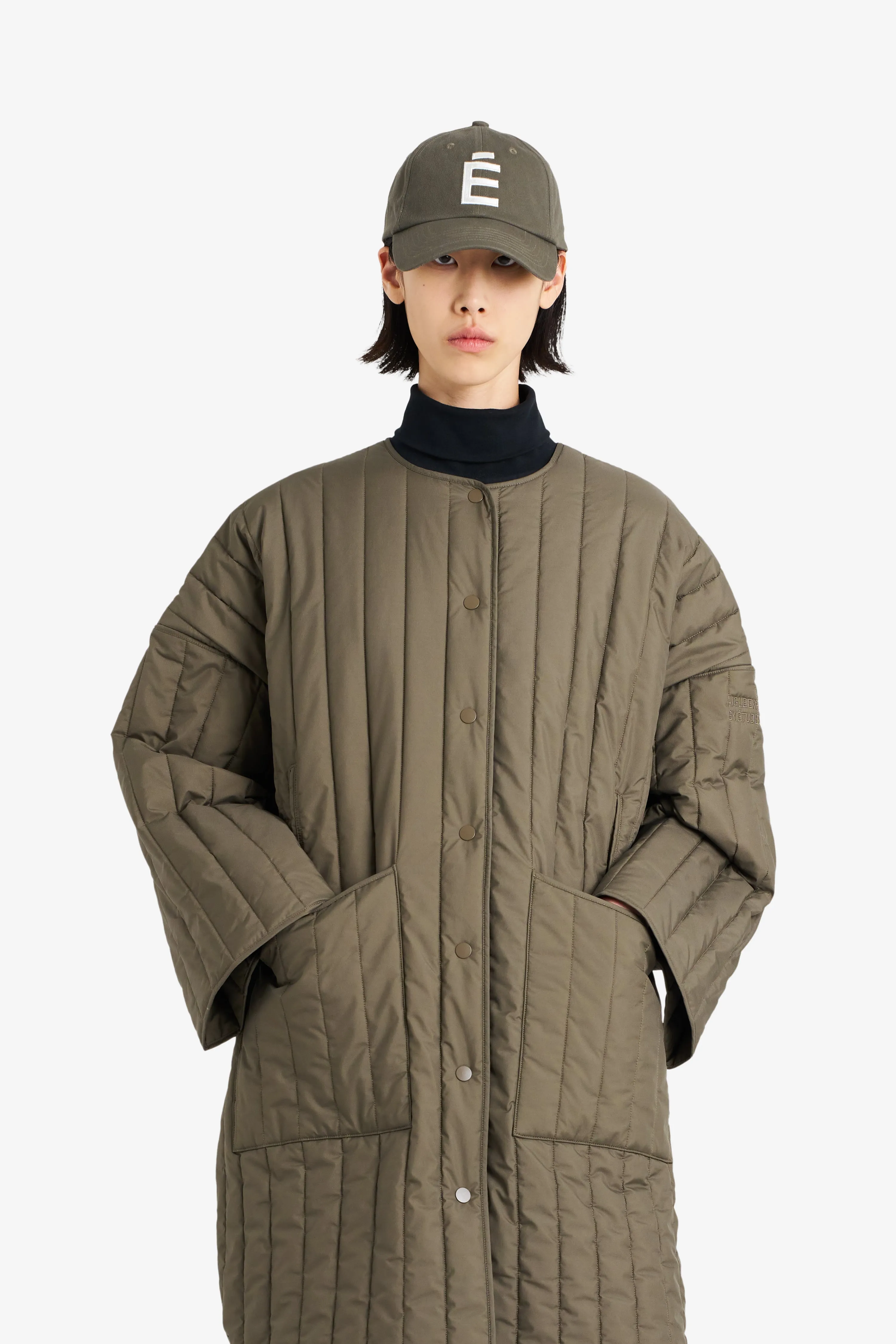 QUILTED GORE TEX WINDSTOPPER JACKET CEDAR