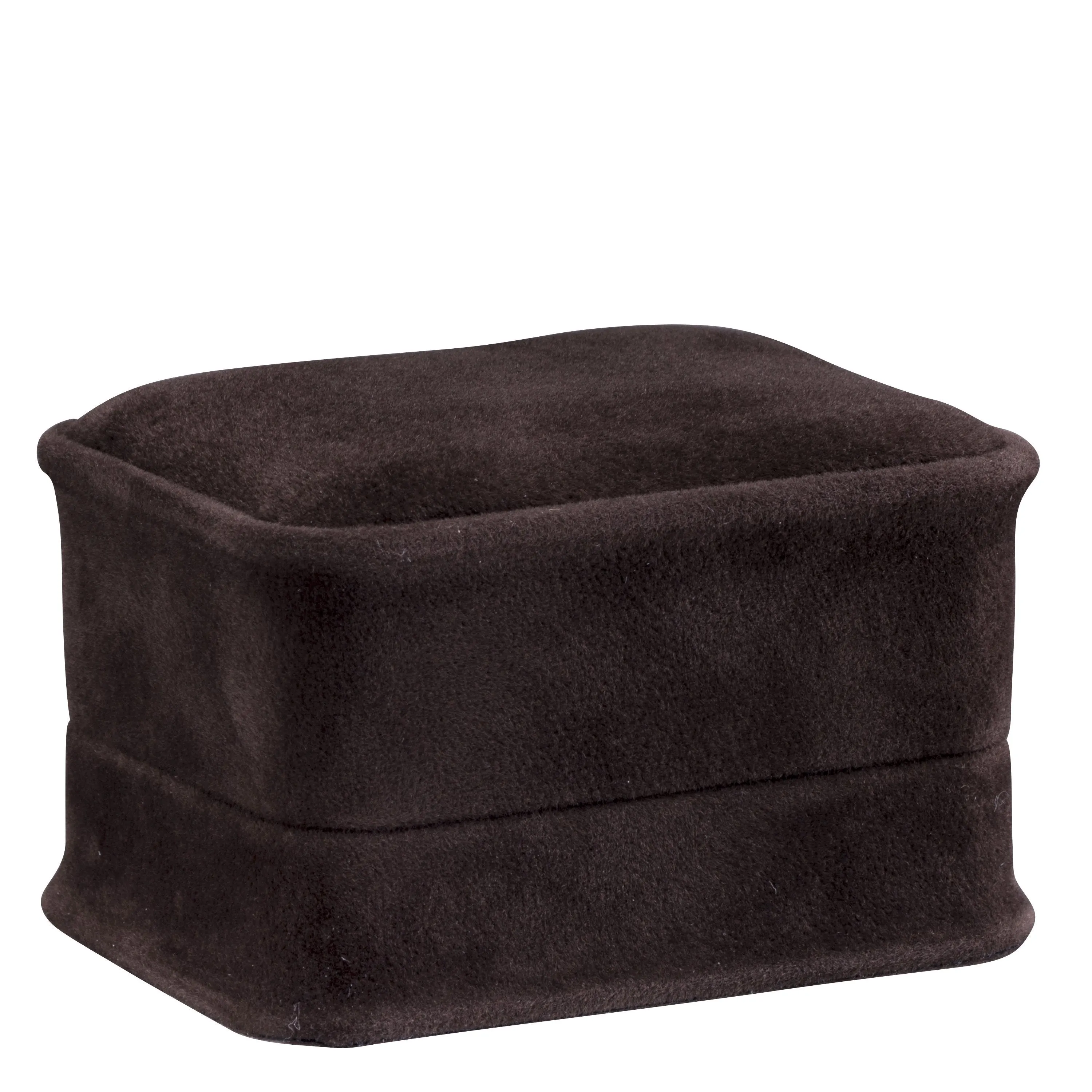 Rich Suede Double Ring Box, Ornate Collection