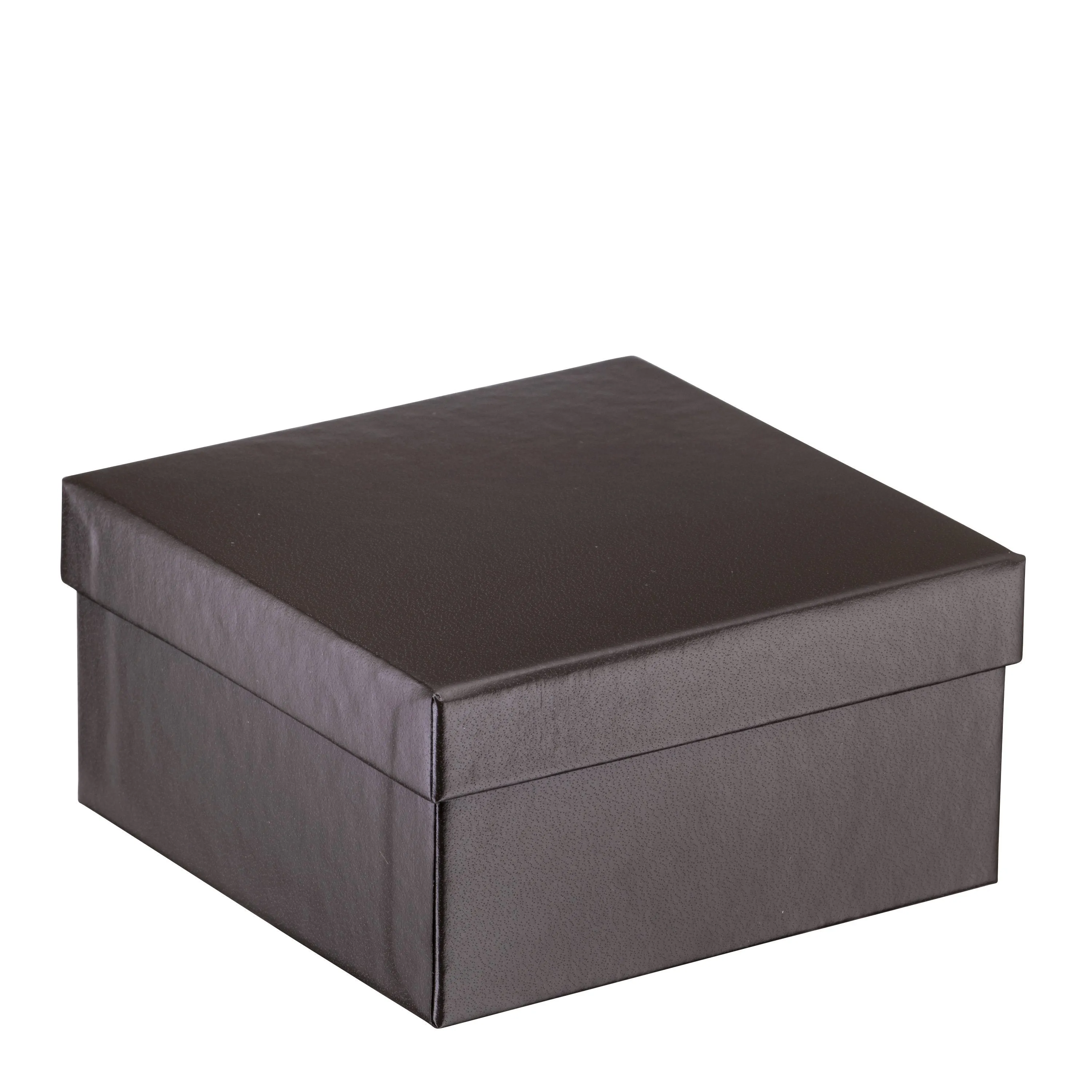 Rich Suede Double Ring Box, Ornate Collection