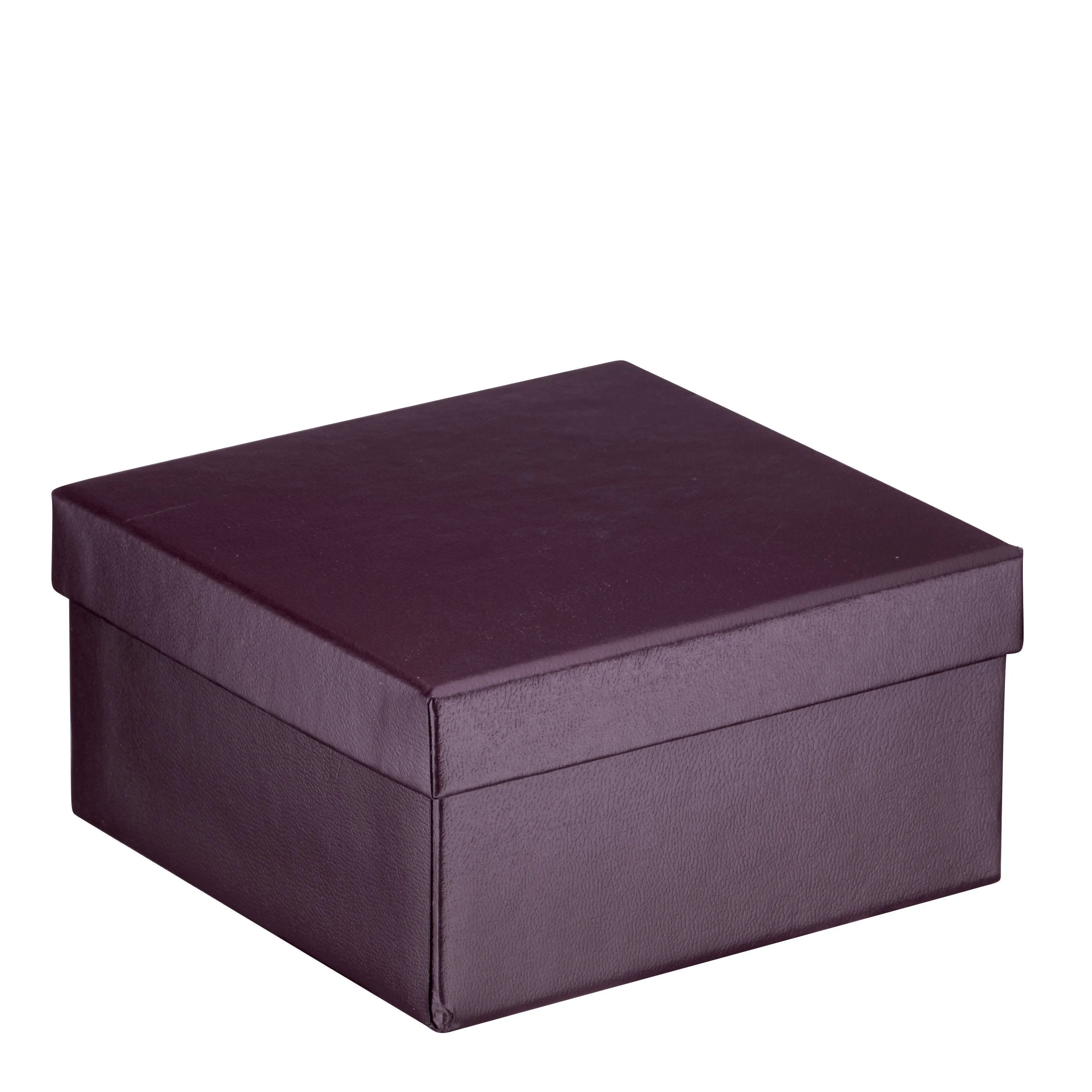 Rich Suede Double Ring Box, Ornate Collection