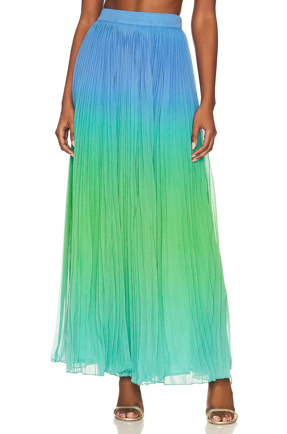 Rococo Sand Kiki Pleated Maxi Skirt