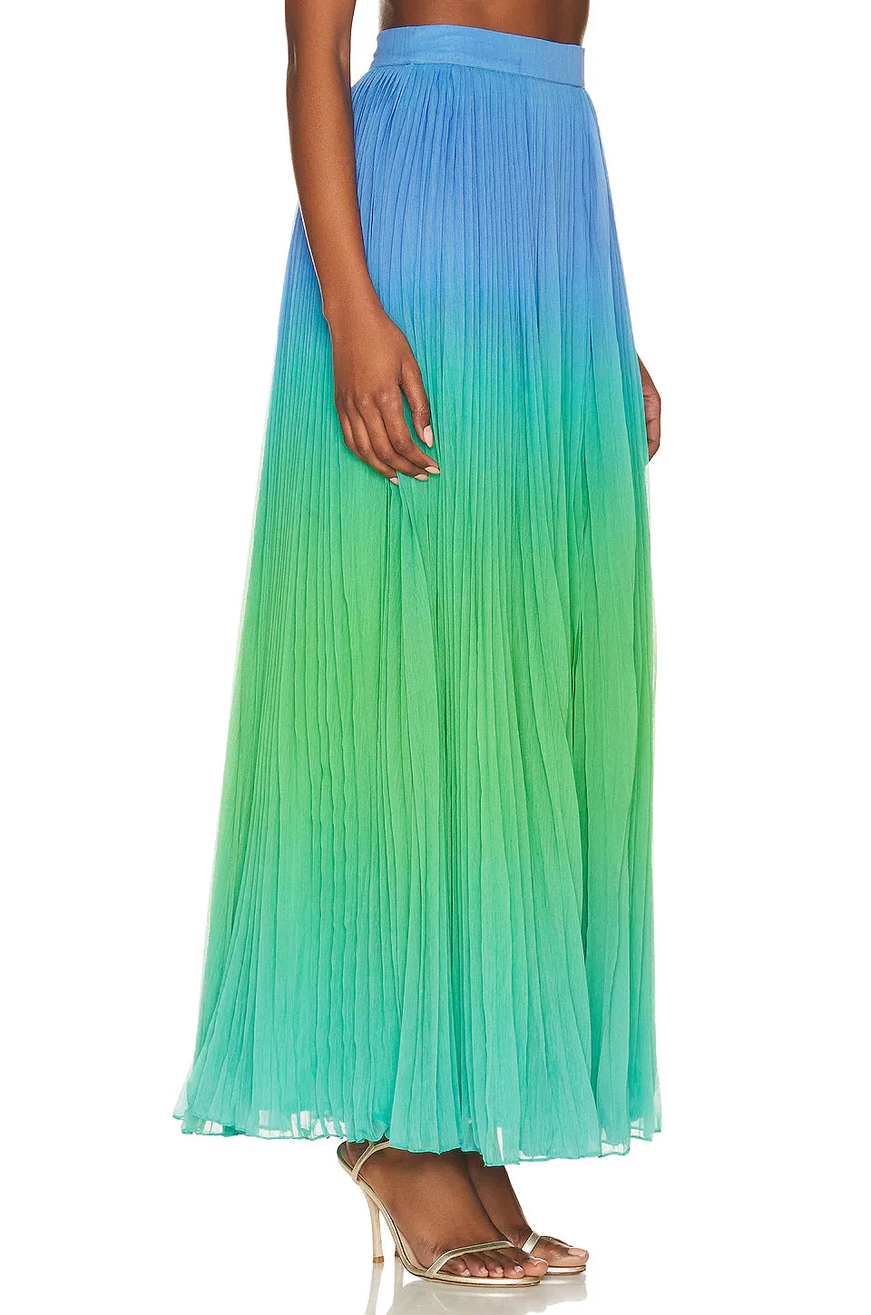 Rococo Sand Kiki Pleated Maxi Skirt