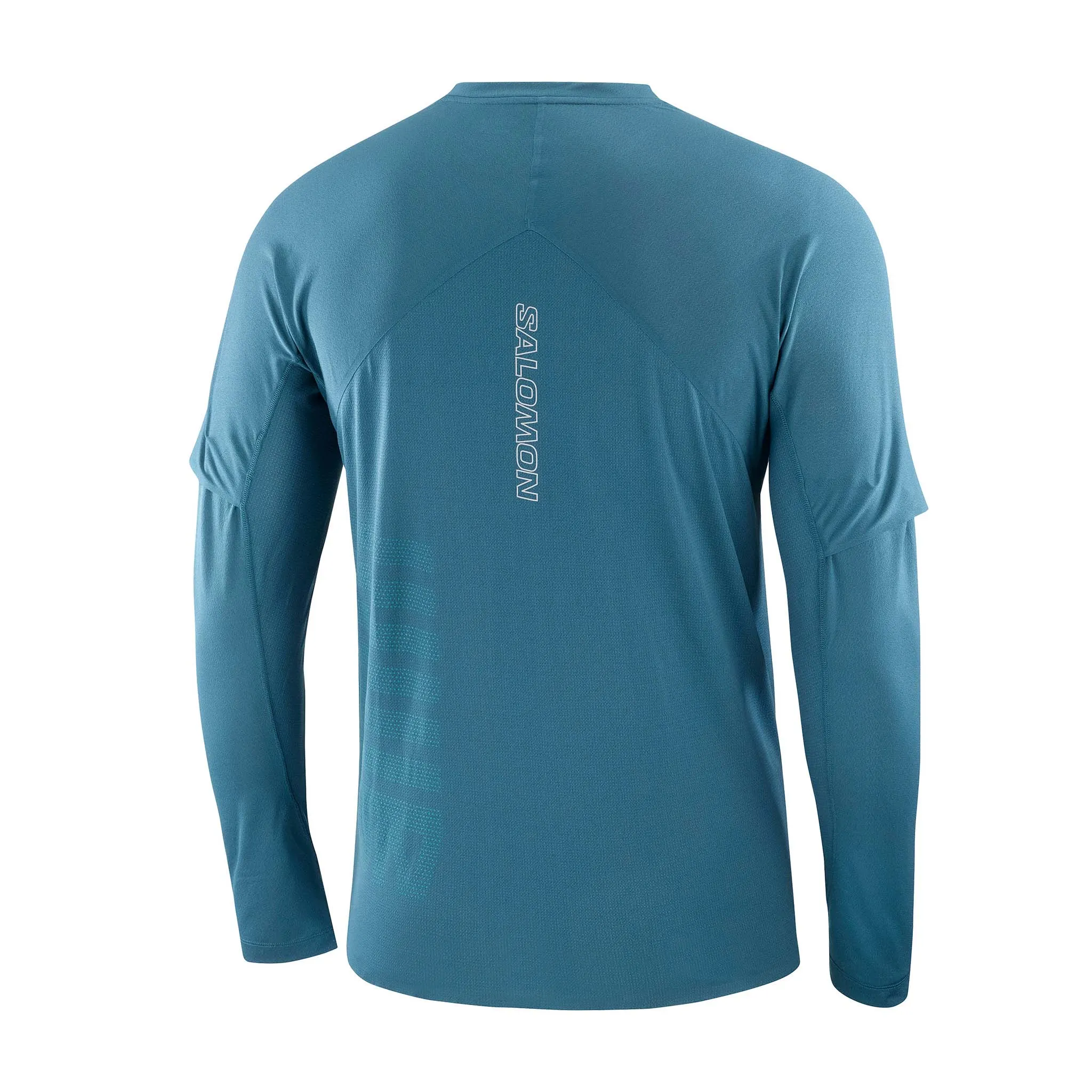 Salomon | Men's Sense Aero GFX Long Sleeve T-Shirt - Deep Dive/Tahitian Tide