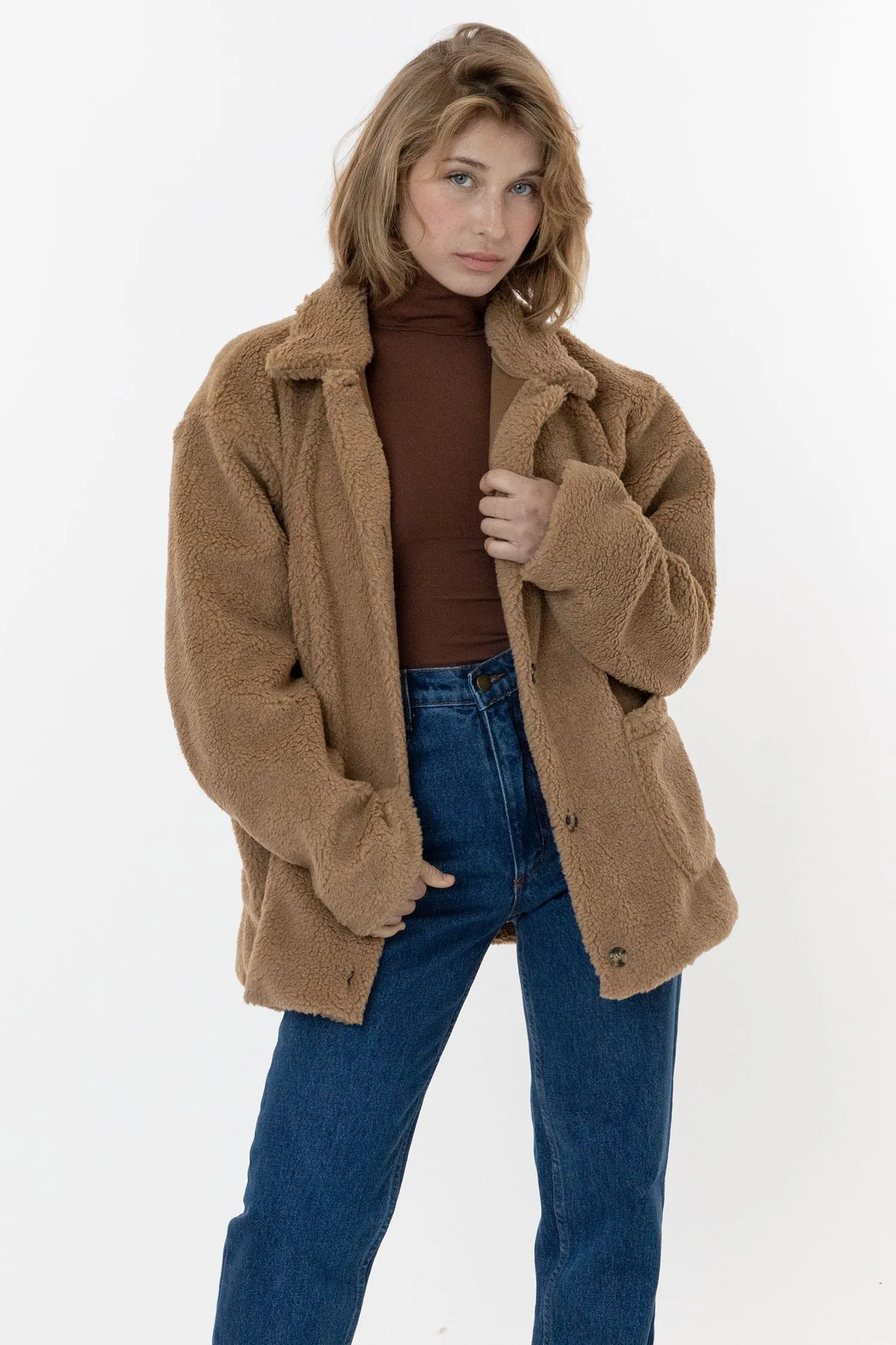 SHRW10 - Women's Sherpa Coat