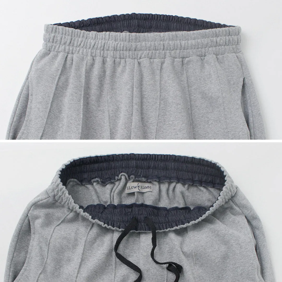 SLOW HANDS / Cotton Fleece Moroccan Pants