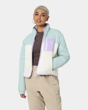 Stussy Women's Fairway Sherpa Jacket Sage