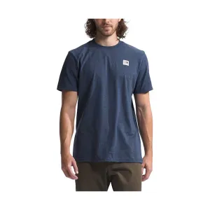 The North Face Men's Short Sleeve Heritage Patch Tee - Summit Navy Heather