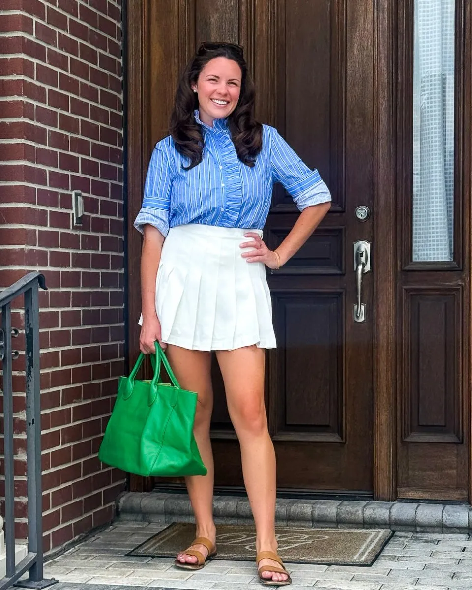 Tipsy Pleated Skort