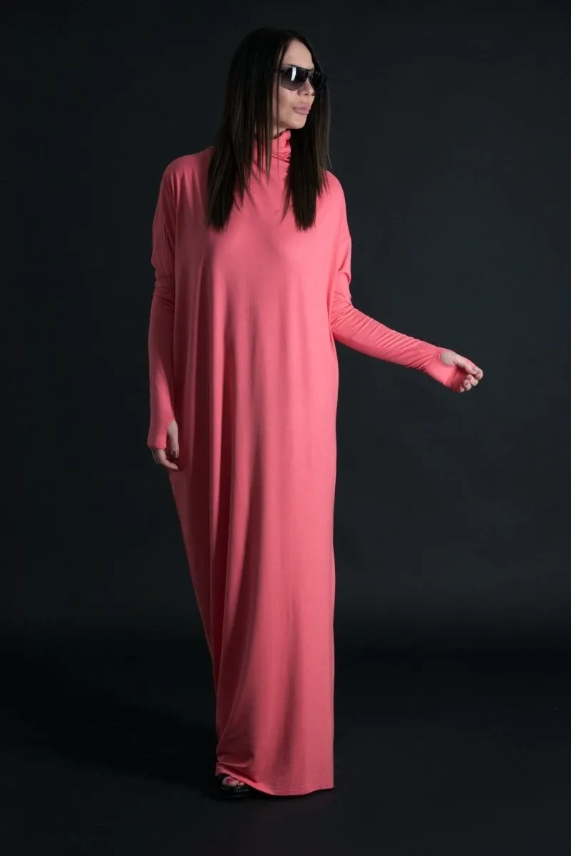 Turtleneck Maxi Dress VALENSIA