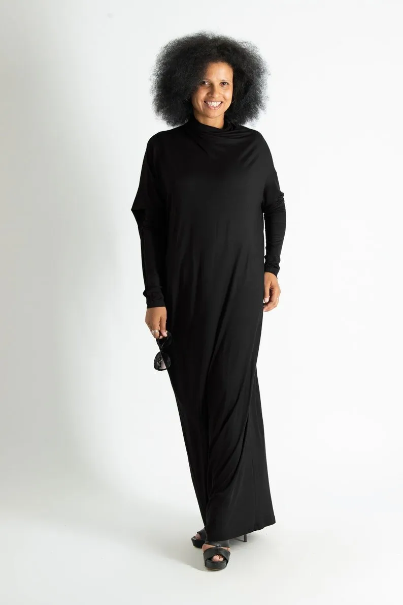 Turtleneck Maxi Dress VALENSIA