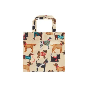 Ulster Weavers Small Biodegradable PVC Shopper Bags - Hound Dog (Brown)