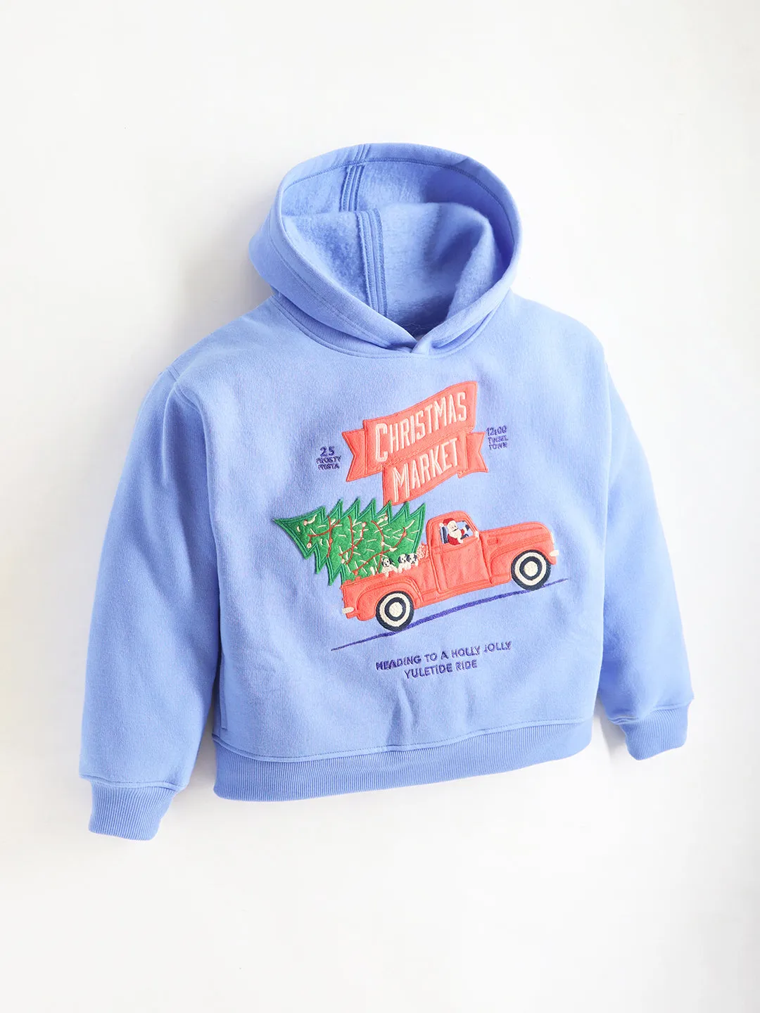 Vista Blue Hoodie for a Stylish Horizon