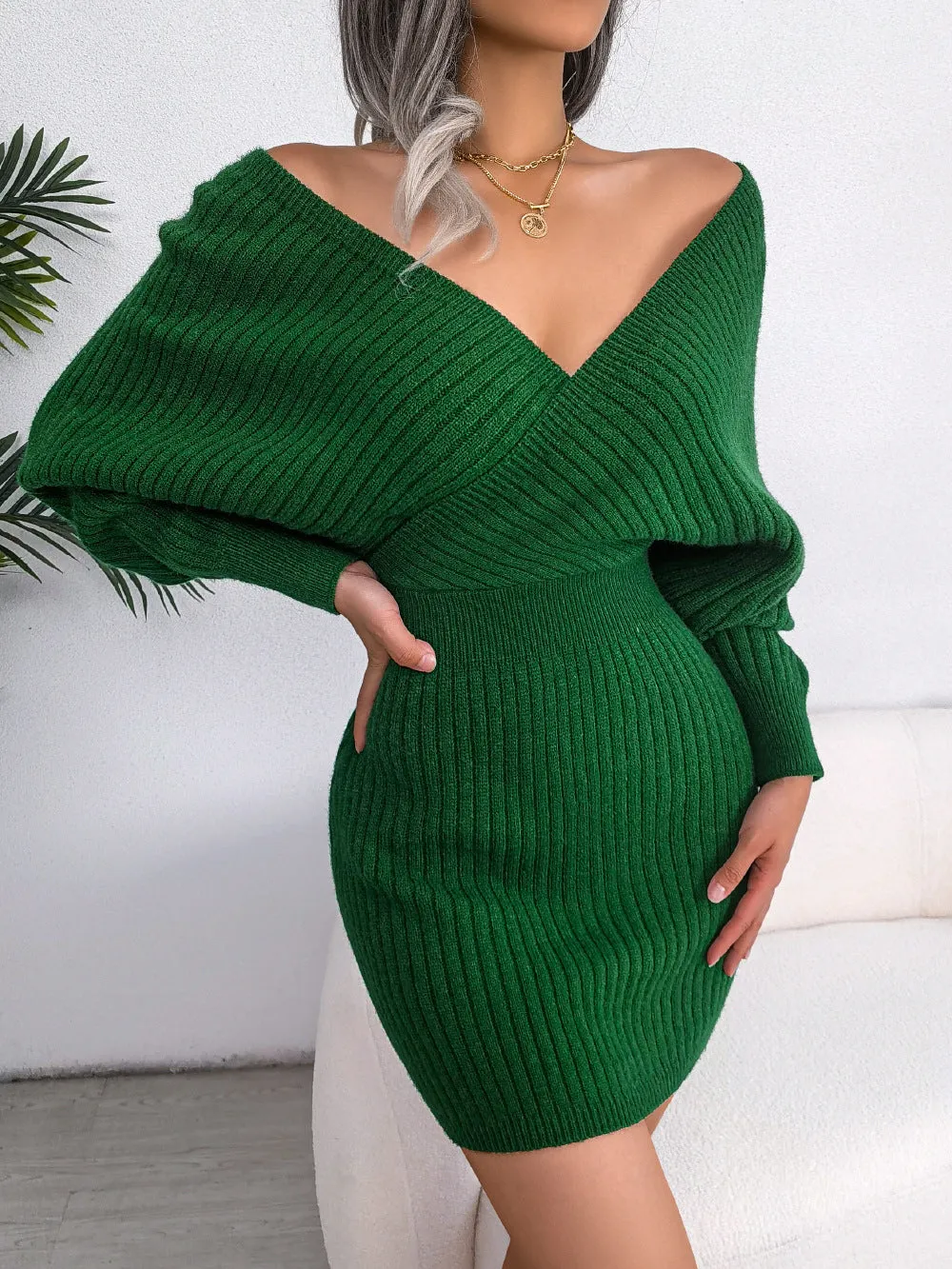 Wishing on Fall Bodycon Sweater Dress | Womens Jumper Dress  | Spring Sweater Dress