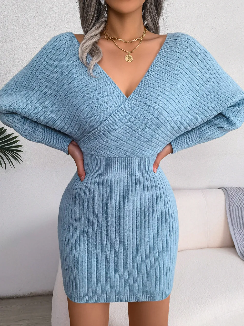 Wishing on Fall Bodycon Sweater Dress | Womens Jumper Dress  | Spring Sweater Dress